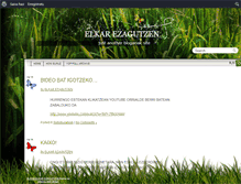 Tablet Screenshot of elkarezagutzen.blogariak.net