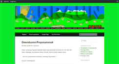 Desktop Screenshot of larraungoeguna.blogariak.net