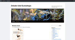 Desktop Screenshot of debabeudaleuskaltegia.blogariak.net