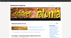 Desktop Screenshot of jatorria.blogariak.net