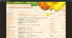 Desktop Screenshot of errekage.blogariak.net