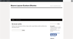 Desktop Screenshot of bizarralepoan.blogariak.net