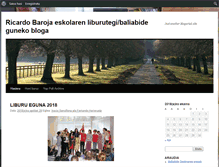 Tablet Screenshot of eskolakoliburutegia.blogariak.net